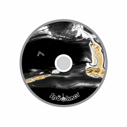 Spöckner "Lawine / gold schwarz" Eisstock